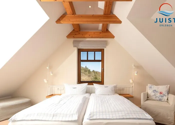 Haus Lutje Freiheit 129 - Ferienwohnung Dunenrose * ユイスト